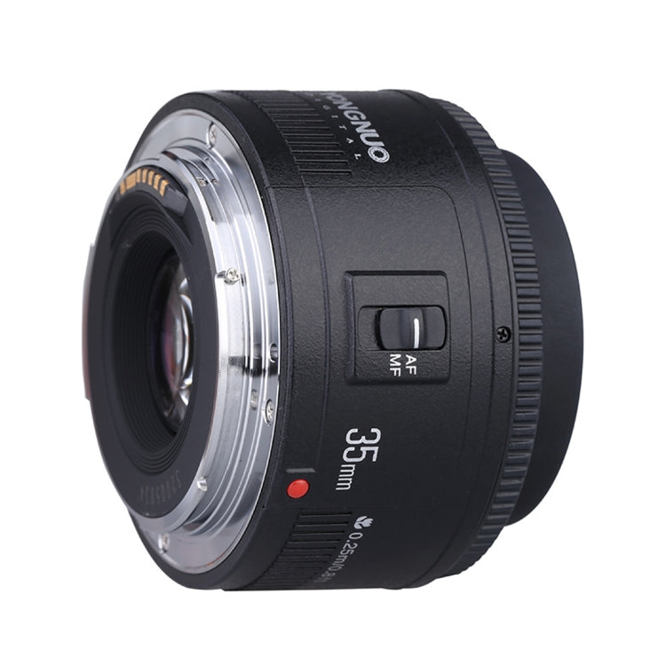 YONGNUO YN35MM F2N 1:2 AF/MF Wide-Angle Fixed/Prime Auto Focus Lens for Nikon DSLR Cameras(Black) - free shipping - PMC TechLife - Order now!