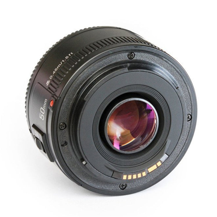 YONGNUO YN50MM F1.8C Auto Focus Lens for Canon EF Mount New Lens(Black) - free shipping - PMC TechLife - Order now!