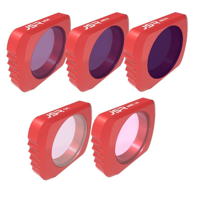 5 in 1  HD Slim ND8 & ND16 & ND32 & CPL & MCUV Lens Filter for DJI OSMO Pocket - Lens Accessories by JSR | Online Shopping South Africa | PMC TechLife | Buy Now Pay Later Mobicred