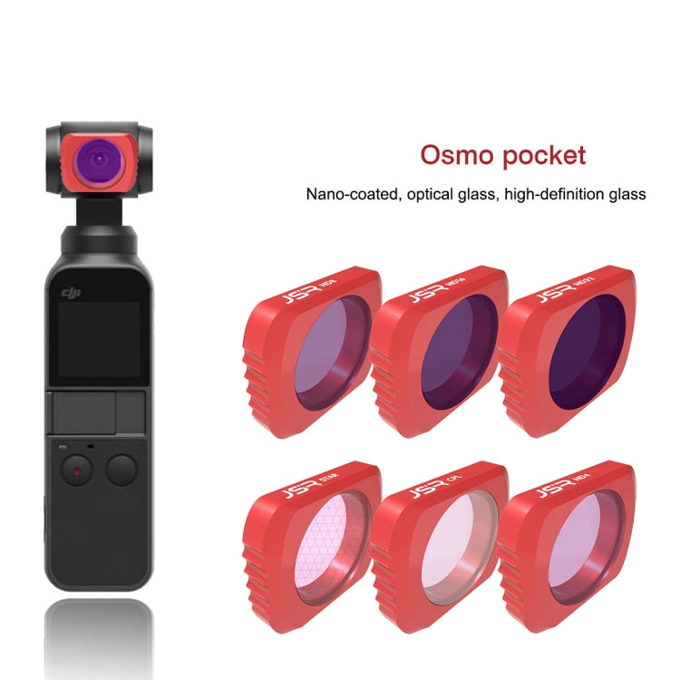 6 in 1 HD Slim ND4 & ND8  & ND16 & ND32 & CPL & ATSR Lens Filter for DJI OSMO Pocket - free shipping - PMC TechLife - Order now!