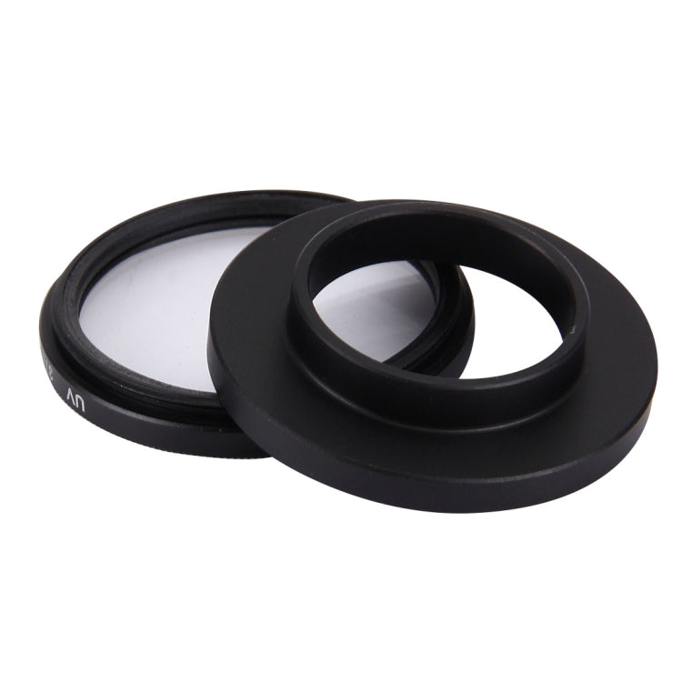 JUNESTAR 7 in 1 Proffesional 37mm Lens Filter(CPL + UV + ND4 + Red + Yellow + FLD / Purple) & Lens Protective Cap for GoPro HERO4 / 3+ / 3 Sport Action Camera - free shipping - PMC TechLife - Order now!