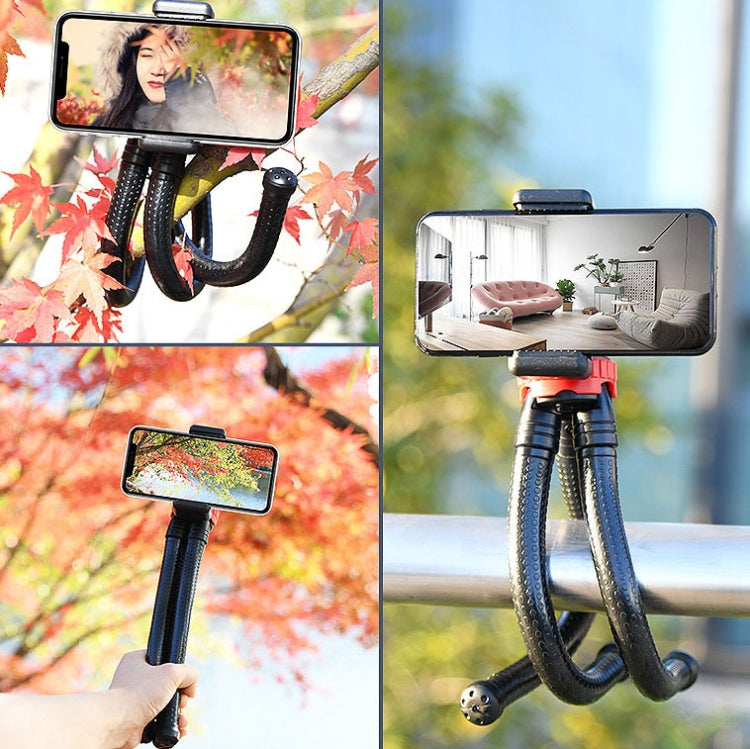 MZ305 Mini Octopus Flexible Tripod Holder with Ball Head for SLR Cameras, GoPro HERO10 Black / HERO9 Black / HERO8 Black /7 /6 /5 /5 Session /4 Session /4 /3+ /3 /2 /1, DJI Osmo Action, Xiaoyi and Other Action Cameras, Cellphone, Size:30cmx5cm - Portable Mini Tripod by PMC Jewellery | Online Shopping South Africa | PMC Jewellery | Buy Now Pay Later Mobicred