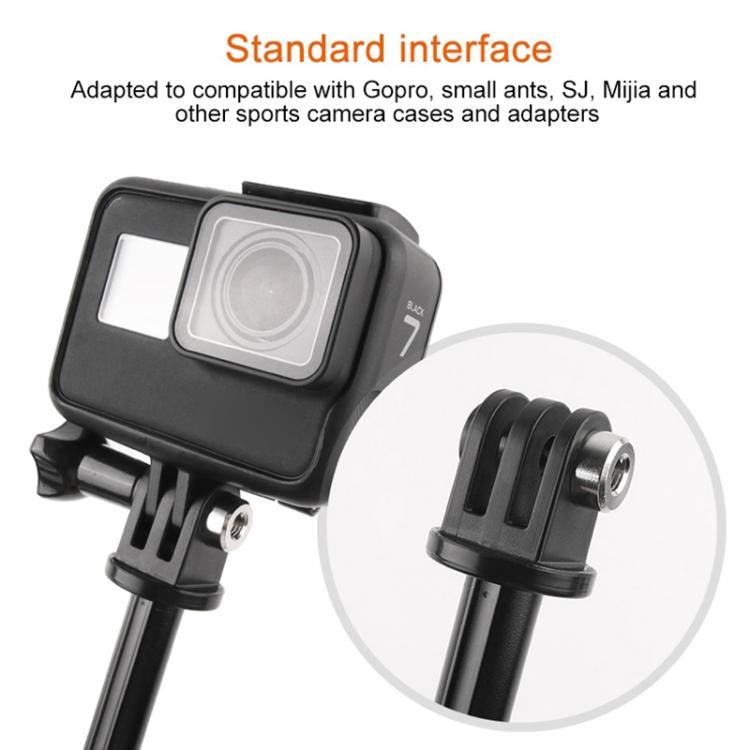 GP446 Multifunctional Mini Fixed Tripod for GoPro, Insta360, DJI and Other Action Cameras(Red) - Holder by PMC TechLife | Online Shopping South Africa | PMC TechLife | Buy Now Pay Later Mobicred