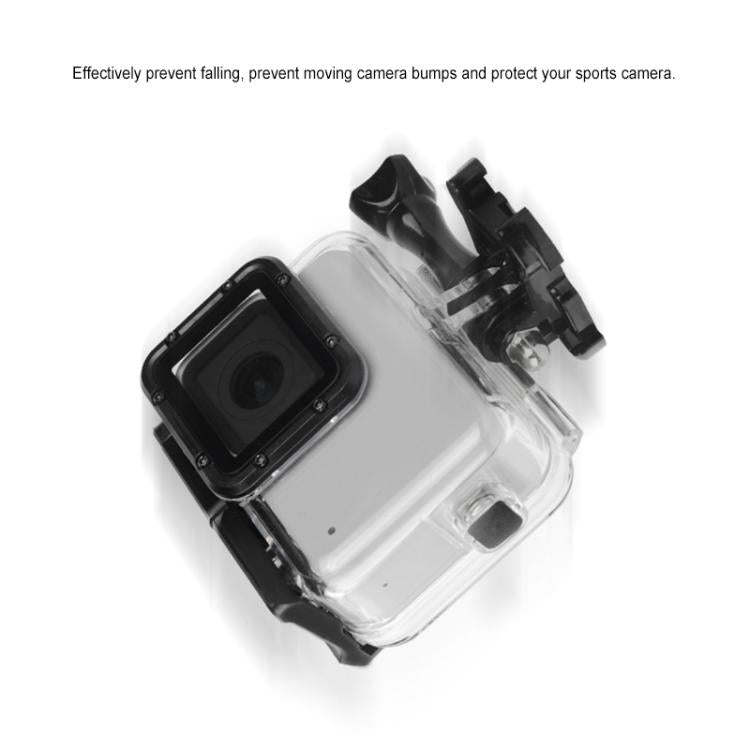 GP452 Waterproof Case + Touch Back Cover for GoPro HERO7 White / Silver - Waterproof Cases by PMC TechLife | Online Shopping South Africa | PMC TechLife | Buy Now Pay Later Mobicred