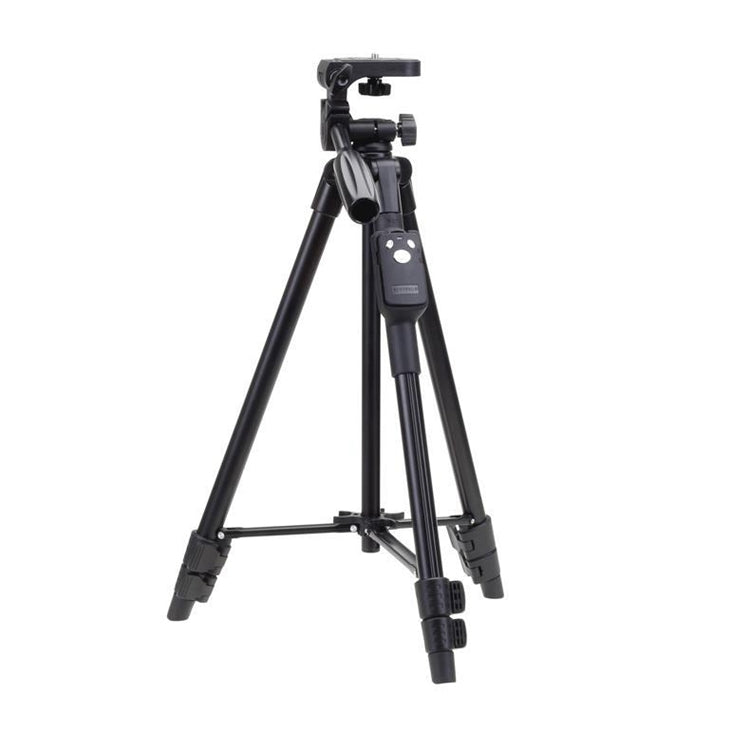 YUNTENG VCT-5208RM Aluminum Magnesium Alloy Leg Tripod Mount with Bluetooth Remote Control & Tripod Head & Phone Clamp for SLR Camera & Smartphones, Height: 125cm - free shipping - PMC TechLife - Order now!