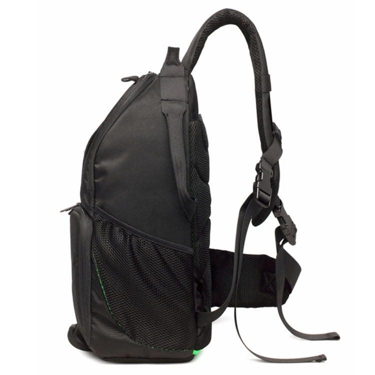 INDEPMAN DL-B016 Portable Waterproof Scratch-proof Outdoor Sports Sling Shoulder Bag Camera Bag Phone Tablet Bag for GoPro, SJCAM, Nikon, Canon, Xiaomi Xiaoyi YI, iPad, Apple, Samsung, Huawei, Size: 25.5 * 19 * 44 cm(Green) - free shipping - PMC TechLife - Order now!