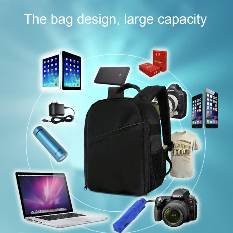 DL-B028 Portable Casual Style Waterproof Scratch-proof Outdoor Sports Backpack SLR Camera Bag Phone Bag for GoPro, SJCAM, Nikon, Canon, Xiaomi Xiaoyi YI, iPad, Apple, Samsung, Huawei, Size: 27.5 * 12.5 * 34 cm(Orange) - free shipping - PMC TechLife - Order now!