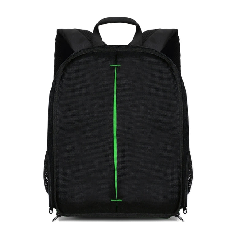 DL-B028 Portable Casual Style Waterproof Scratch-proof Outdoor Sports Backpack SLR Camera Bag Phone Bag for GoPro, SJCAM, Nikon, Canon, Xiaomi Xiaoyi YI, iPad, Apple, Samsung, Huawei, Size: 27.5 * 12.5 * 34 cm(Green) - free shipping - PMC TechLife - Order now!