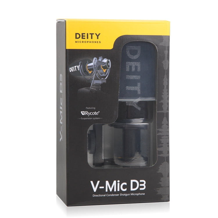 Deity V-Mic D3 Directional Condenser Shotgun Microphone(Black) - free shipping - PMC Jewellery - Order now!