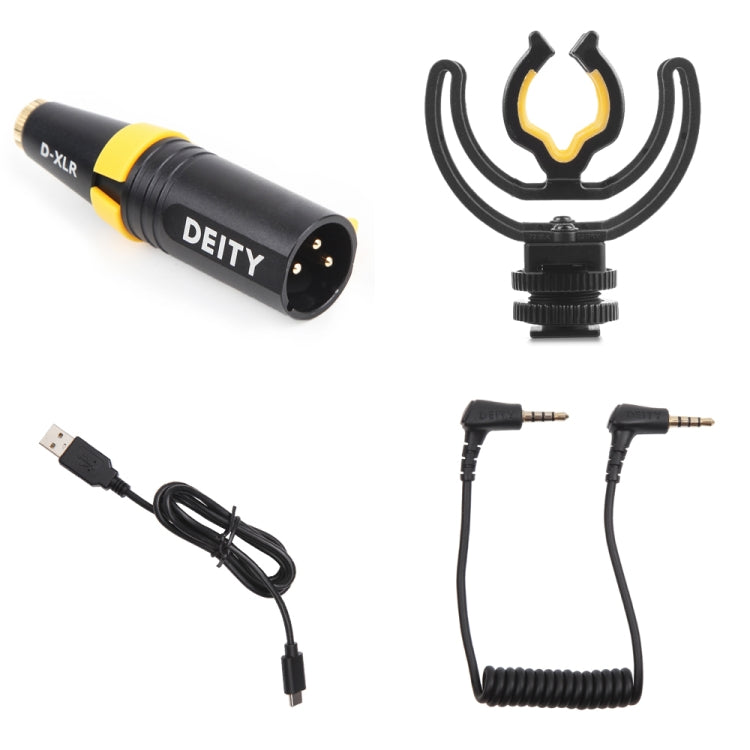 Deity V-Mic D3 Pro Kit Directional Condenser Shotgun Microphone with Shock Mount with Handle (Black) - free shipping - PMc TechLife - Order now!