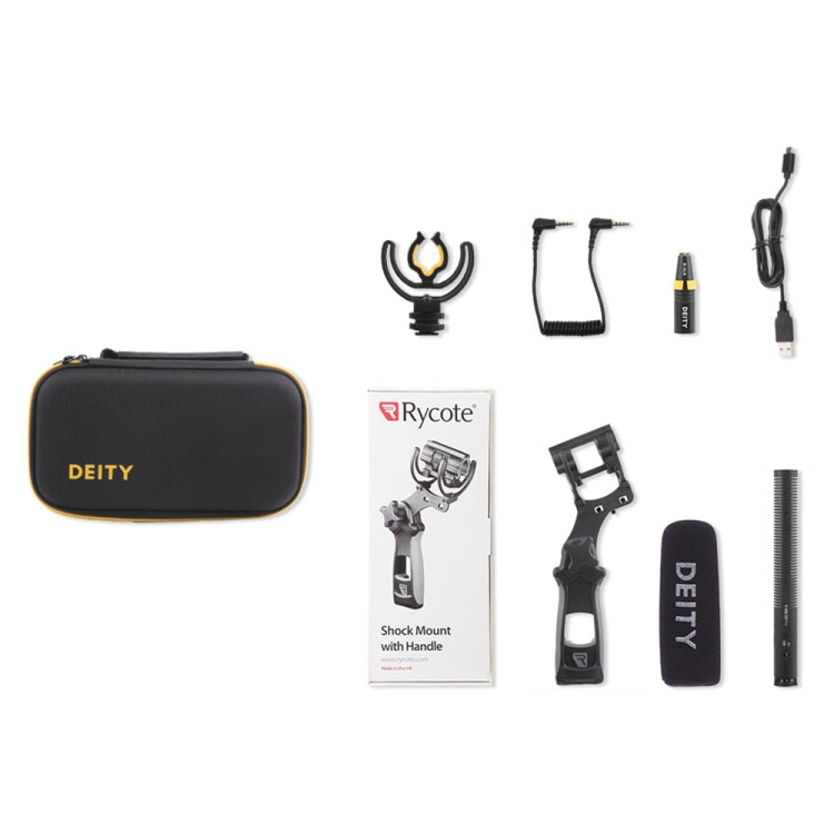 Deity V-Mic D3 Pro Kit Directional Condenser Shotgun Microphone with Shock Mount with Handle (Black) - free shipping - PMc TechLife - Order now!