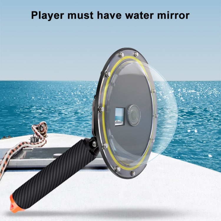 RUIGPRO Floating Hand Grip Dome Port Underwater Diving Camera Lens Transparent Cover for DJI Osmo Action - free shipping - PMC TechLife - Order now!