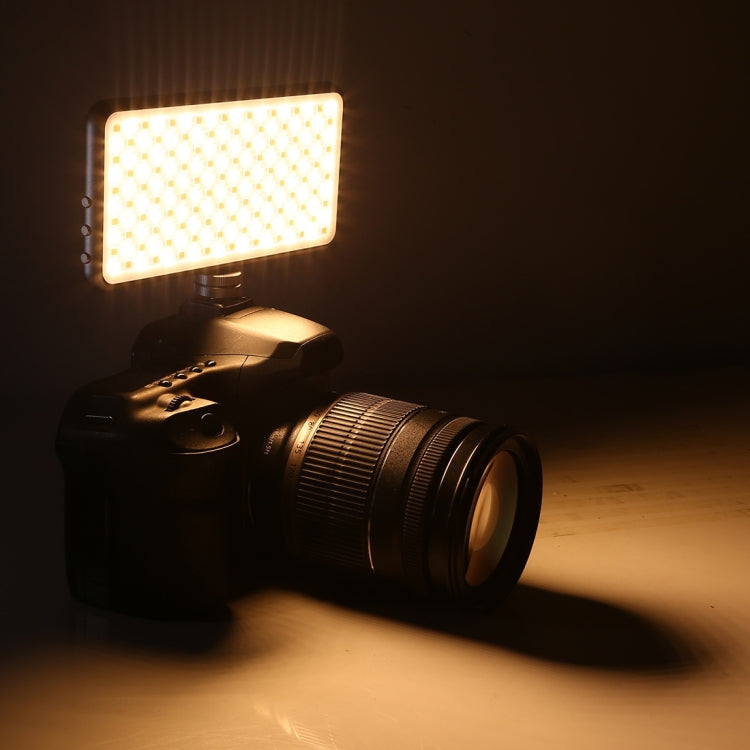 LED011S Pocket 180 LEDs Professional Vlogging Photography Video & Photo Studio Light with OLED Display & Cold Shoe Adapter Mount for Canon / Nikon DSLR Cameras - free shipping - PMC TechLife - Order now!