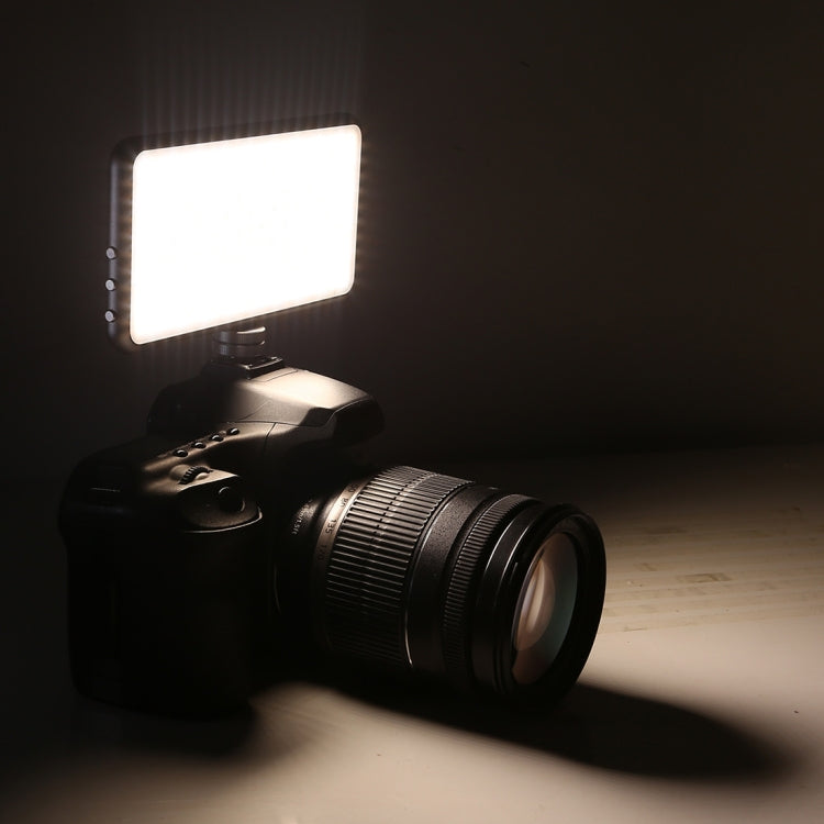 LED011S Pocket 180 LEDs Professional Vlogging Photography Video & Photo Studio Light with OLED Display & Cold Shoe Adapter Mount for Canon / Nikon DSLR Cameras - free shipping - PMC TechLife - Order now!