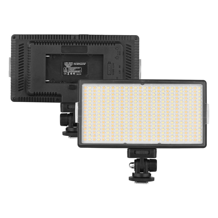 LED01 416 LEDs 3600LM Professional Vlogging Photography Video & Photo Studio Light for Canon / Nikon DSLR Cameras - free shipping - PMC TechLife - Order now!