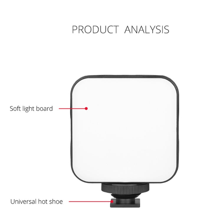YELANGU LED01 49 LED Video Light for Camera / Video Camcorder (Black) - free shipping - PMC TechLife - Order now!