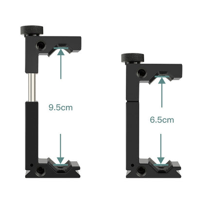 YICHUANG JH-01 Aluminum Alloy Phone Tripod Clip Holder Clamp Adapter for 65-95cm - Stand by YICHUANG | Online Shopping South Africa | PMC Jewellery | Buy Now Pay Later Mobicred