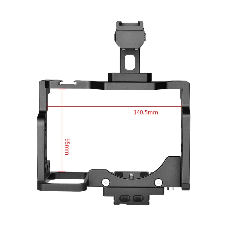 YELANGU C15-B YLG0711A-A Video Camera Cage Stabilizer with Handle for Nikon Z6 / Z7(Black) - free shipping - PMC TechLife - Order now!