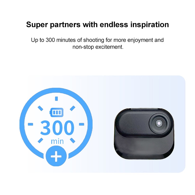 DM-10 Mini Thumb Action Camera with Charging Case (White) - Video Cameras by PMC TechLife | Online Shopping South Africa | PMC TechLife | Buy Now Pay Later Mobicred