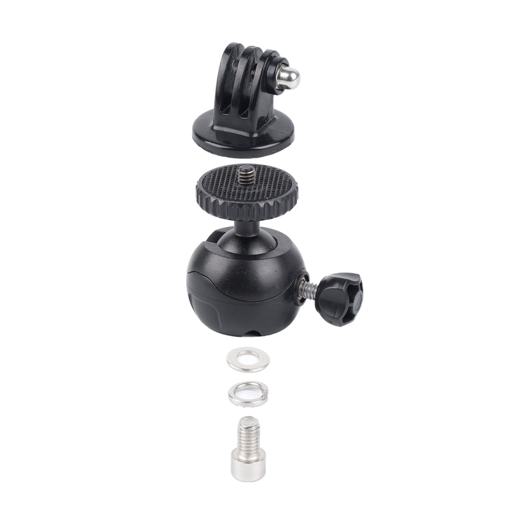 Car Suction Cup Mount Bracket for GoPro Hero11 Black / HERO10 Black / HERO9 Black / HERO8 Black /7 /6 /5 /5 Session /4 Session /4 /3+ /3 /2 /1, Xiaoyi and Other Action Cameras, Style: Single Suction Cup(Black) - Holder by PMC TechLife | Online Shopping South Africa | PMC TechLife | Buy Now Pay Later Mobicred