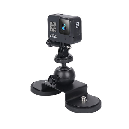 Car Suction Cup Mount Bracket for GoPro Hero11 Black / HERO10 Black / HERO9 Black / HERO8 Black /7 /6 /5 /5 Session /4 Session /4 /3+ /3 /2 /1, Xiaoyi and Other Action Cameras, Size: L(Black) - Holder by PMC Jewellery | Online Shopping South Africa | PMC Jewellery | Buy Now Pay Later Mobicred