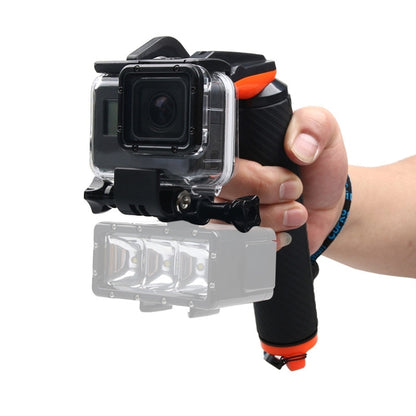 Shutter Trigger + Floating Hand Grip Diving Buoyancy Stick with Adjustable Anti-lost Strap & Screw & Wrench for GoPro HERO7 /6 Black /5 Black - Floating Grip & Ball by PMC Jewellery | Online Shopping South Africa | PMC Jewellery | Buy Now Pay Later Mobicred