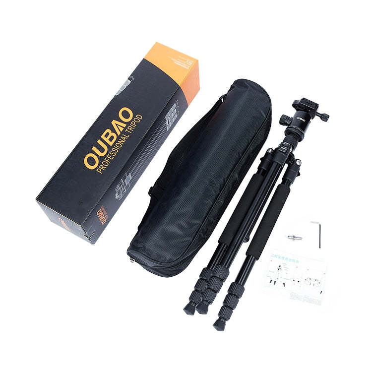TRIOPO Oubao A-608S  Adjustable Portable  Aluminum Alloy Tripod with Ball Head for SLR Camera - free shipping - PMC TechLife - Order now!