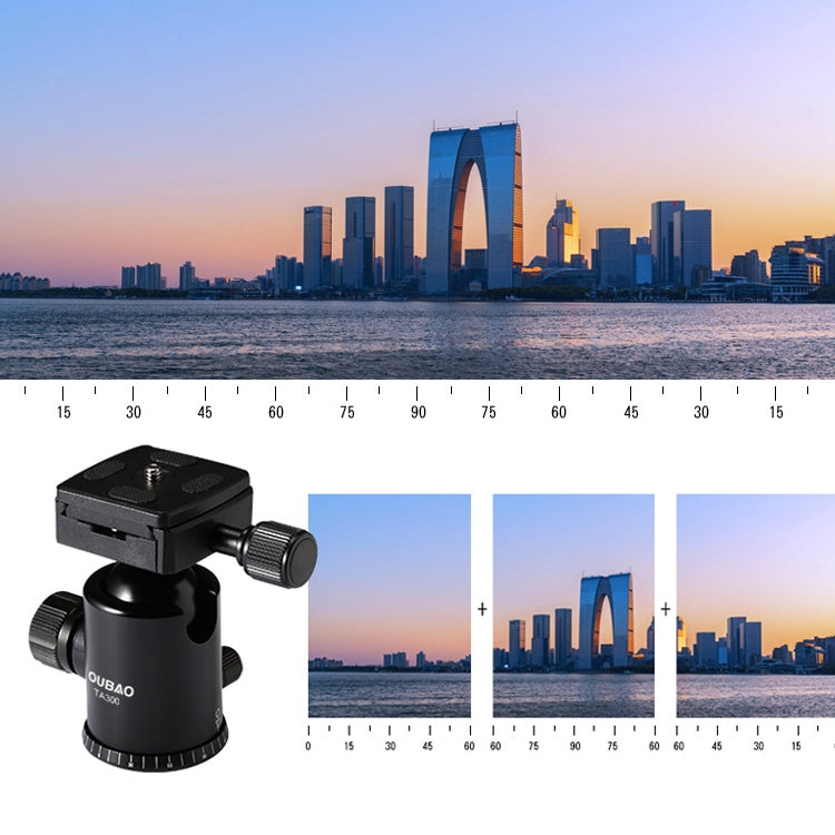TRIOPO Oubao TA300 Adjustable Portable Aluminum Alloy Tripod with Ball Head for SLR Camera - free shipping - PMC TechLife - Order now!