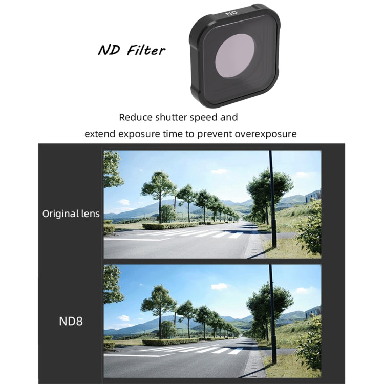 JSR KB Series MCUV+CPL+ND8+ND16+ND32 Lens Filter for GoPro HERO13 Black /12 Black /11 Black /10 Black /9 Black - free shipping - PMC TechLife - Order now!