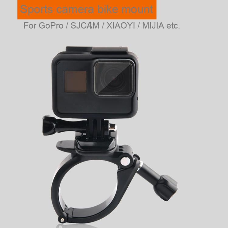 GP434 Large Size Bicycle Motorcycle Handlebar Fixing Mount for GoPro, Insta360, DJI and Other Action Cameras(Black) - Bicycle Handlebar Mount by PMC TechLife | Online Shopping South Africa | PMC TechLife | Buy Now Pay Later Mobicred