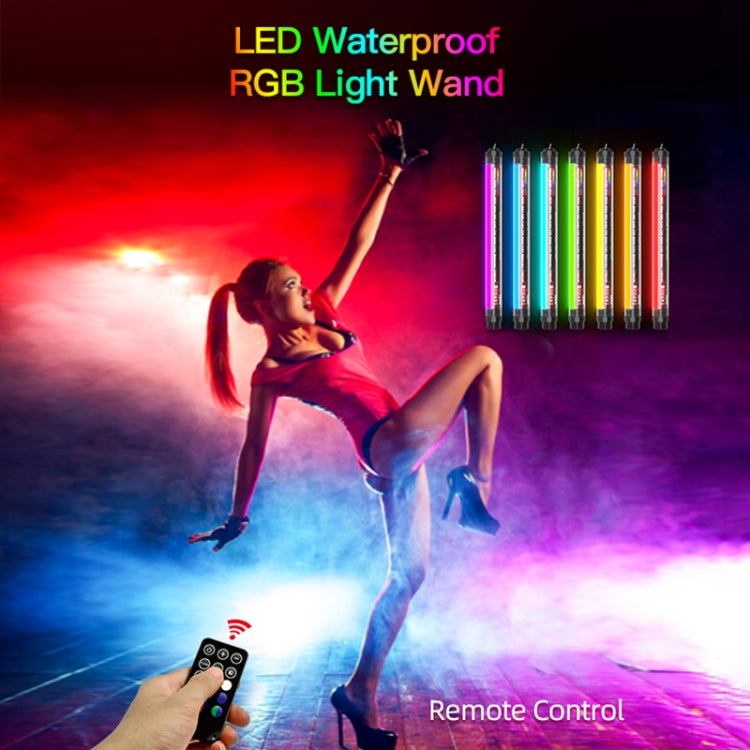 LUXCeO P7RGB Colorful Photo LED Stick Video Light APP Control Adjustable Color Temperature Waterproof Handheld LED Fill Light with Remote Control - free shipping - PMC TechLife - Order now!