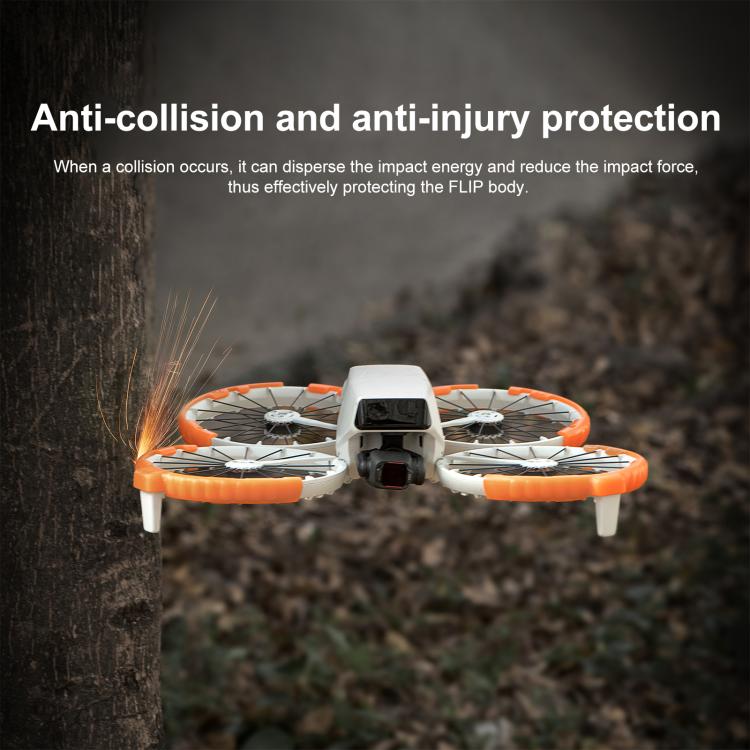 For DJI Flip STARTRC Propeller Guard Bumper (Orange) - free shipping - PMC TechLife - Order now!
