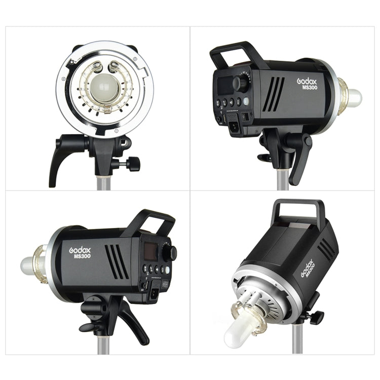 Godox MS300 Studio Flash Light 300Ws Bowens Mount Studio Speedlight with Cover(UK Plug) - free shipping - PMC TechLife - Order now!