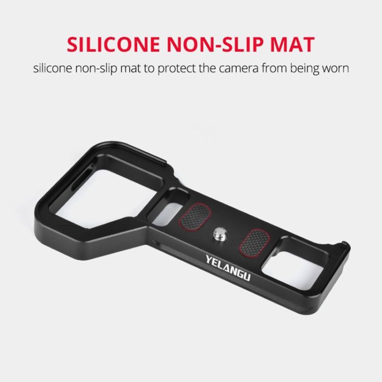 YELANGU CL8 Camera Expansion Board Base L Plate for Sony ILCE-9M2 / A9 II  / ILCE-7RM4 / A7R IV(Black) - L-Bracket by YELANGU | Online Shopping South Africa | PMC TechLife | Buy Now Pay Later Mobicred