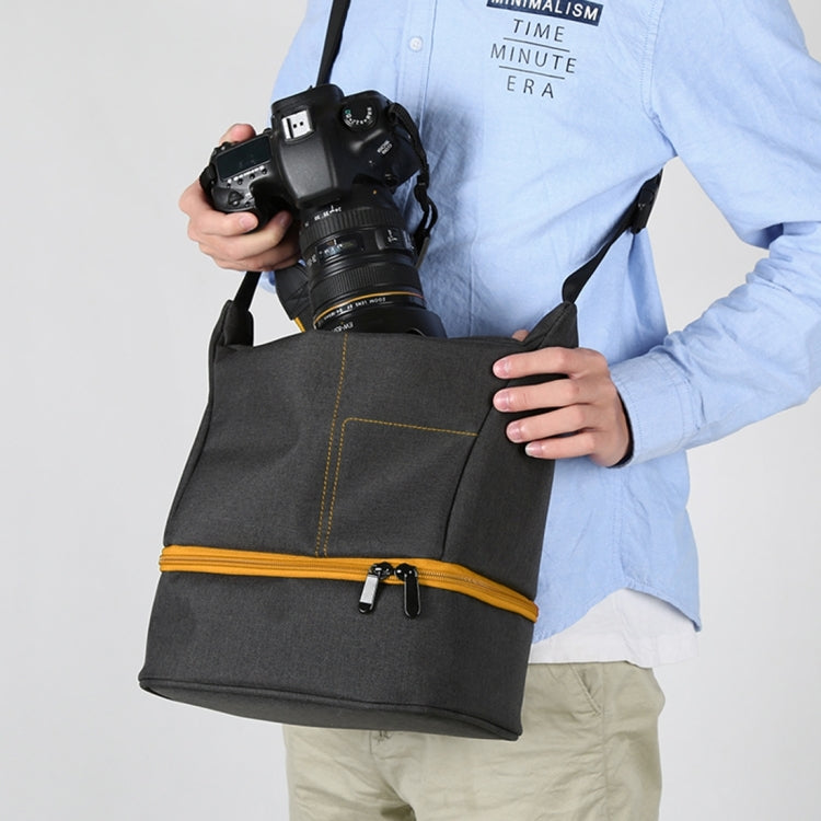 HU107513 Portable Waterproof Scratch-proof Abrasive Material Outdoor Sports Sling Shoulder Bag Handbag DSLR Camera Bag Phone Bag with Adjustable Detachable Shoulder Strap for GoPro, SJCAM, Nikon, Cano ... Samsung, Huawei, Size: 25.5 x 20.5 x 29 cm(Orange) - free shipping - PMC TechLife - Order now!