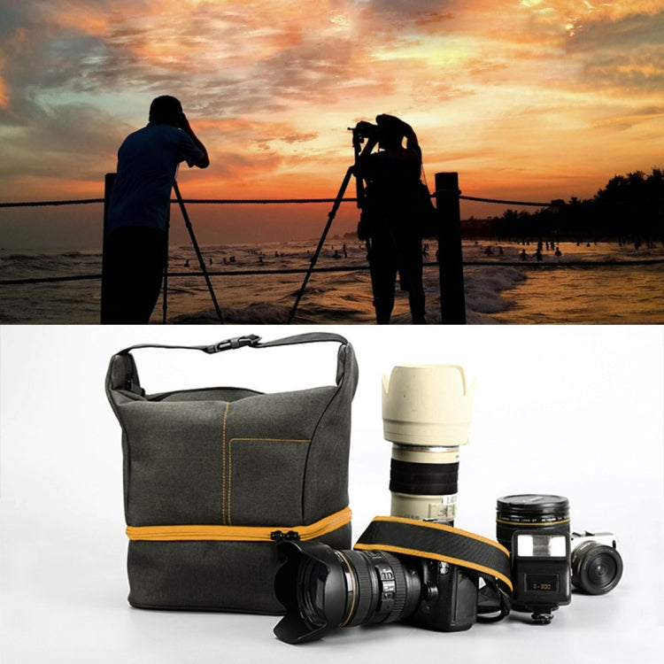 HU107513 Portable Waterproof Scratch-proof Abrasive Material Outdoor Sports Sling Shoulder Bag Handbag DSLR Camera Bag Phone Bag with Adjustable Detachable Shoulder Strap for GoPro, SJCAM, Nikon, Cano ... Samsung, Huawei, Size: 25.5 x 20.5 x 29 cm(Orange) - free shipping - PMC TechLife - Order now!