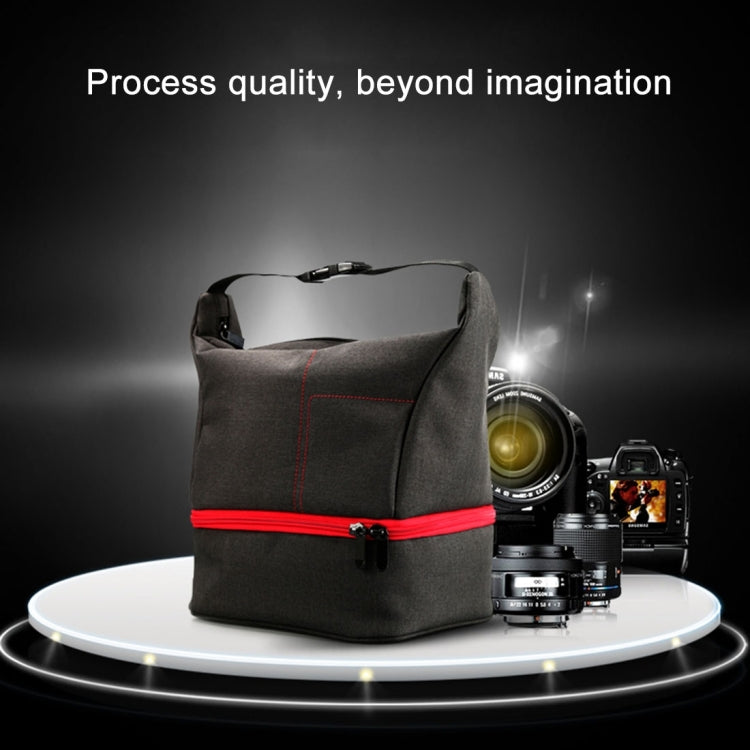 HU107513 Portable Waterproof Scratch-proof Abrasive Material Outdoor Sports Sling Shoulder Bag Handbag DSLR Camera Bag Phone Bag with Adjustable Detachable Shoulder Strap for GoPro, SJCAM, Nikon, Cano ... e, Samsung, Huawei, Size: 25.5 x 20.5 x 29 cm(Red) - free shipping - PMC TechLife - Order now!