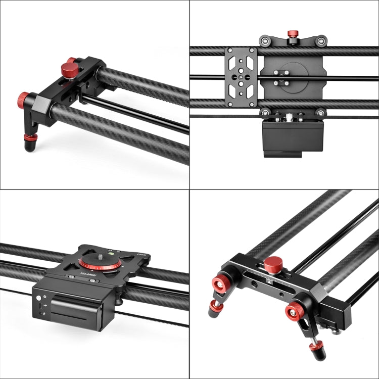 YELANGU L60TC 60cm Electrical Slide Rail Track with 2.4GHz Remote Control for SLR Cameras / Video Cameras (Black) - free shipping - PMC TechLife - Order now!