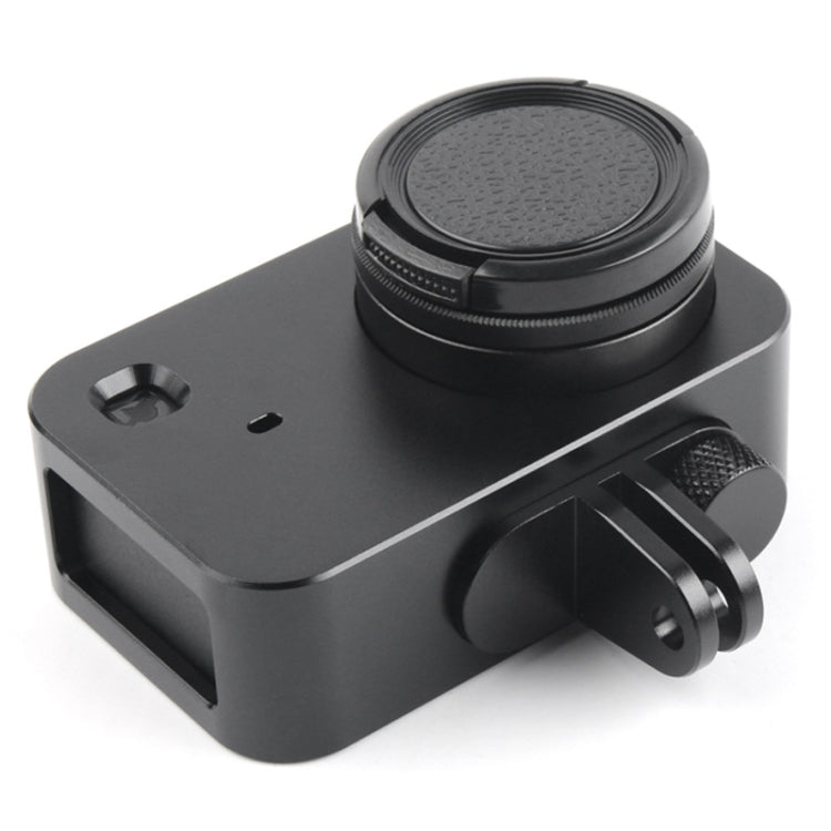 Housing Shell Aluminum Alloy Protective Cage with 37mm Filter Lens & Lens Cap & Screw for Xiaomi Mijia Small Camera (Black) - Metal Cases by PMC TechLife | Online Shopping South Africa | PMC TechLife | Buy Now Pay Later Mobicred