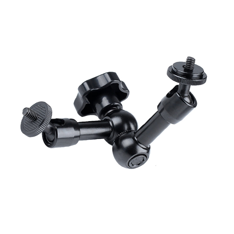 7 inch Adjustable Friction Articulating Magic Arm + Large Claws Clips with Phone Clamp (Black) - Camera Gimbal by PMC Jewellery | Online Shopping South Africa | PMC Jewellery