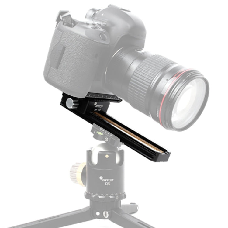 FITTEST 180mm Precision Aluminium 2-way Macro Rail Slider Tripod Head Quick Release Plate Holder - free shipping - PMC TechLife - Order now!