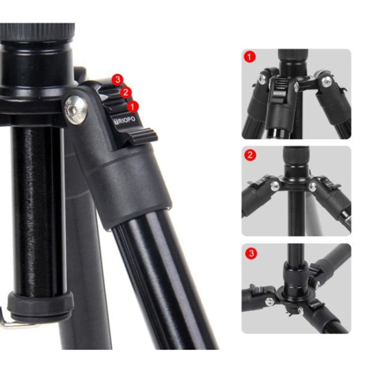 TRIOPO K2808 Aluminum Tripod Mount with HY-350 Heavy Duty Damping Head (Black) - free shipping - PMC TechLife - Order now!