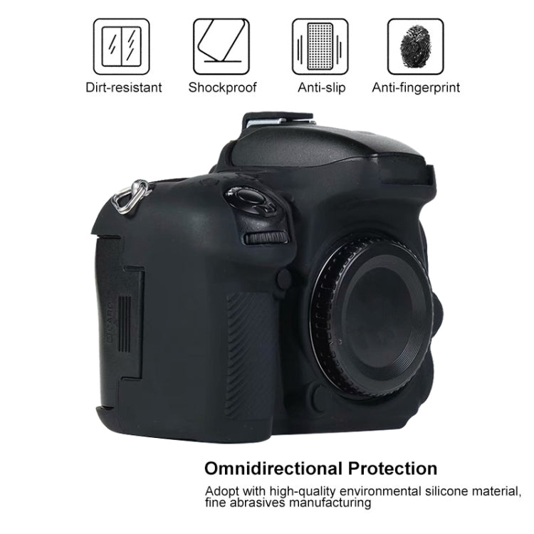 For Nikon D600 / D610 Soft Silicone Protective Case(Red) - Protective Case by PMC TechLife | Online Shopping South Africa | PMC TechLife | Buy Now Pay Later Mobicred