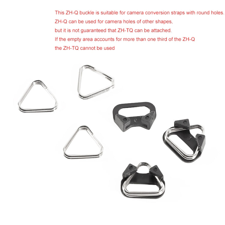 10 PCS BEXIN ZH-TQ Camera Shoulder Strap Split Triangle Ring Hook with Bracket -  by BEXIN | Online Shopping South Africa | PMC Jewellery