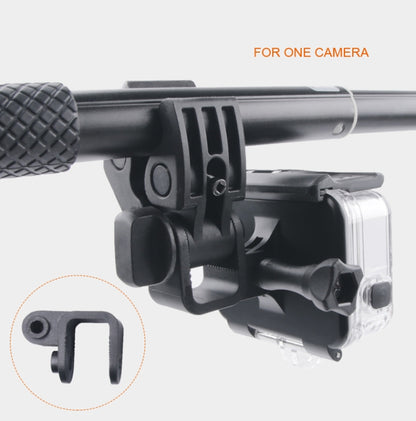 Clamp Mount Connecting Adapter Kit with Waterproof Back Cover for GoPro HERO6 /5(Black) - Bicycle Handlebar Mount by PMC Jewellery | Online Shopping South Africa | PMC Jewellery | Buy Now Pay Later Mobicred