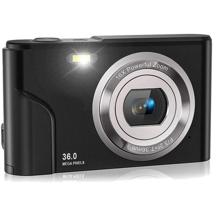 DC311 2.4 inch 36MP 16X Zoom 2.7K Full HD Digital Camera Children Card Camera, UK Plug (Black) - Children Cameras by PMC Jewellery | Online Shopping South Africa | PMC Jewellery | Buy Now Pay Later Mobicred