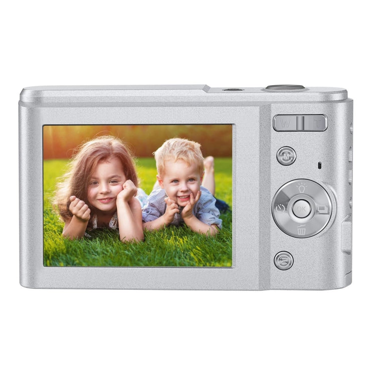 DC311 2.4 inch 36MP 16X Zoom 2.7K Full HD Digital Camera Children Card Camera, UK Plug (Silver) - Children Cameras by PMC Jewellery | Online Shopping South Africa | PMC Jewellery | Buy Now Pay Later Mobicred