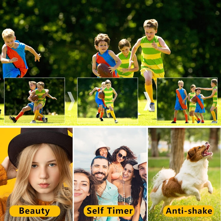 DC311 2.4 inch 36MP 16X Zoom 2.7K Full HD Digital Camera Children Card Camera, UK Plug (Silver) - Children Cameras by PMC TechLife | Online Shopping South Africa | PMC TechLife | Buy Now Pay Later Mobicred