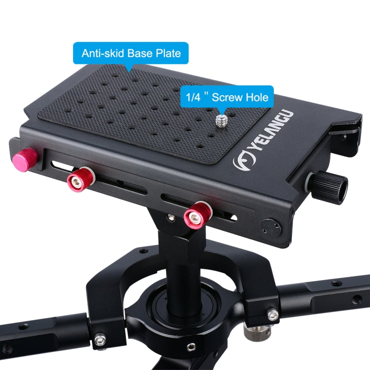 YELANGU S300 4 in 1 Multifunctional Rig + Dual Handheld Shoulder Rig + Monopod + Stabilizer for Cameras / SLR Cameras, Height Range: 63cm-170cm(Black) - free shipping - PMC TechLife - Order now!