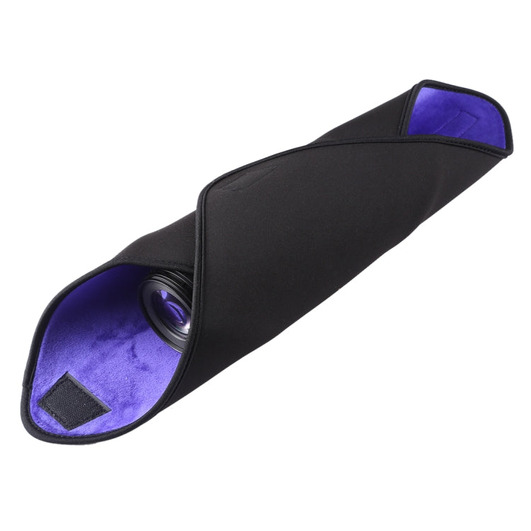 Hundred-folding Cloth Photography Camera SLR Liner Lens Bag Thickening Wrapped Cloth Plus Velvet, Size: 50x50cm (Purple) - free shipping - PMC TechLife - Order now!